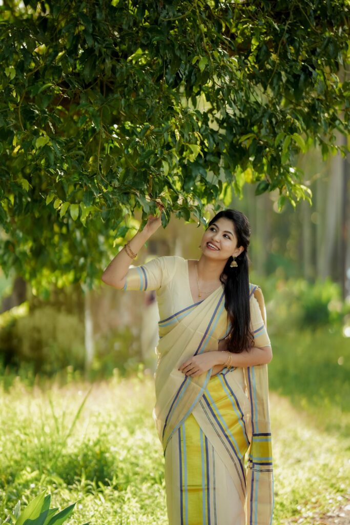Authentic Kerala Kasavu Saree - SareePlus Gallery Trivandrum
